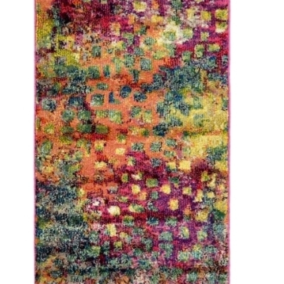 Other - Colorful Abstract Patterned Rug 2x3